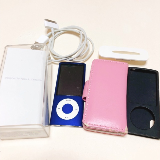 iPod(アイポッド)のiPod nano 16GB Blue スマホ/家電/カメラのオーディオ機器(ポータブルプレーヤー)の商品写真