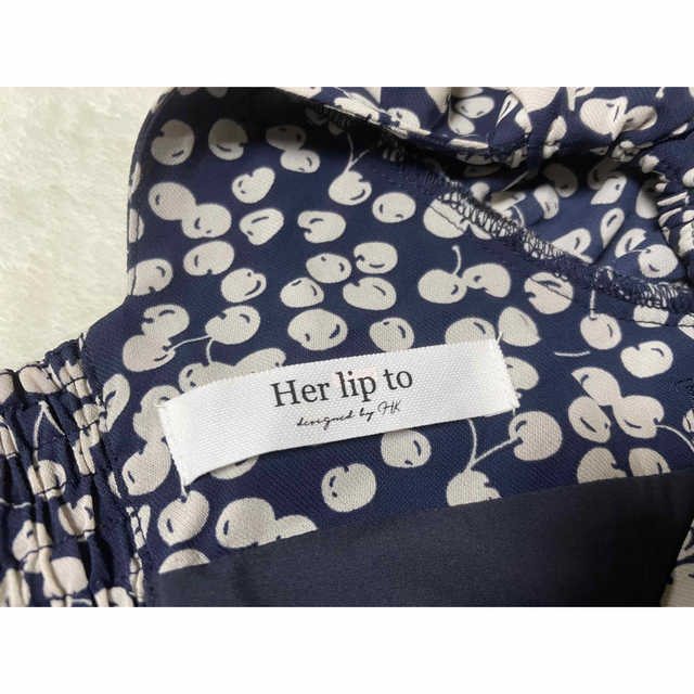 Her lip to Herlipto / Cherry Pattern Two Pieceの通販 by きのこ's