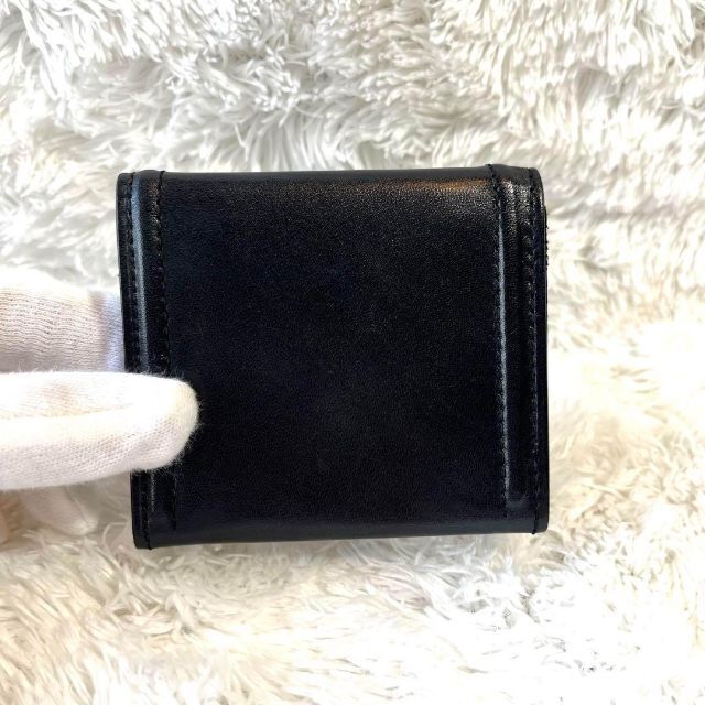 【希少】ケンゾー KENZO コインケース 小銭入れ ブラック 黒 レザー