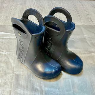 クロックス(crocs)のクロックス　キッズ　長靴　16.5cm(長靴/レインシューズ)