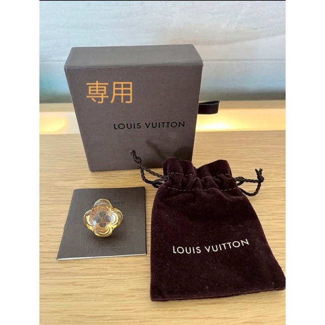 LOUIS VUITTON(ルイヴィトン)の♠︎ルイヴィトンリング　モノグラムフラワー　バーグアラフォリ♠︎ レディースのアクセサリー(リング(指輪))の商品写真