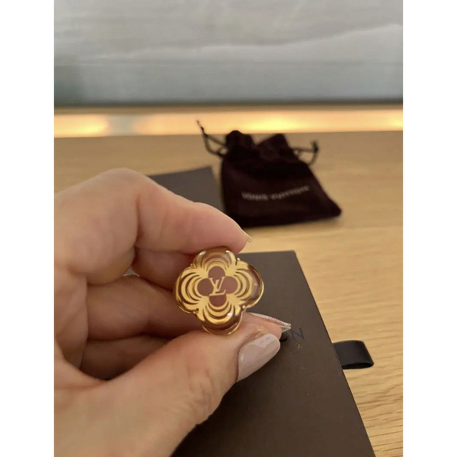 LOUIS VUITTON(ルイヴィトン)の♠︎ルイヴィトンリング　モノグラムフラワー　バーグアラフォリ♠︎ レディースのアクセサリー(リング(指輪))の商品写真