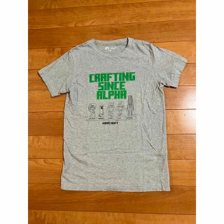 ユニクロ(UNIQLO)のユニクロUNIQLOマインクラフト半袖TシャツMINE CRAFT160 cm(Tシャツ/カットソー)