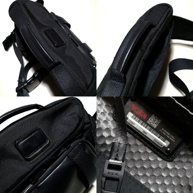 TUMI トゥミ★Newport Utility Poch黒ボディバッグウエスト