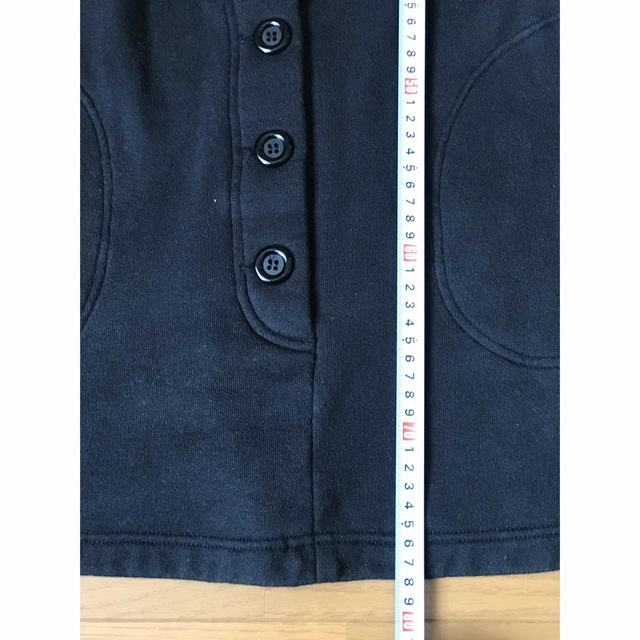 MILK(ミルク)のMILK♡ジャンパースカート 黒 スウェット地 レディースのスカート(ミニスカート)の商品写真