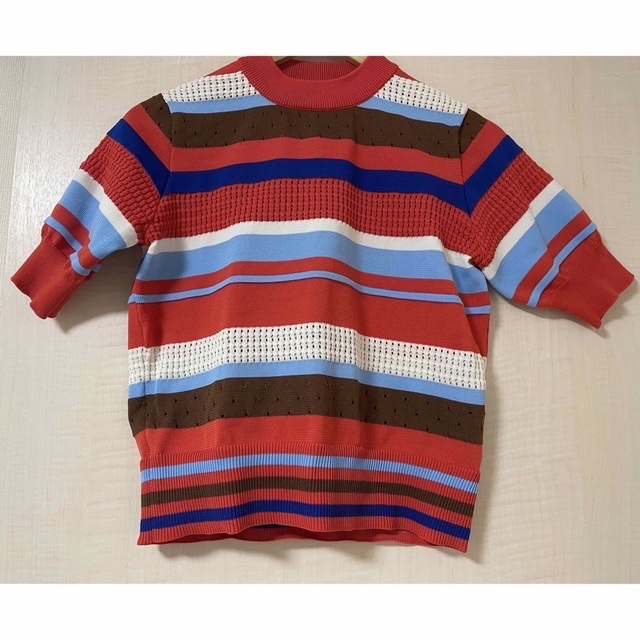 Dot&Stripes CHILDWOMAN(ドットアンドストライプスチャイルドウーマン)のDot&Stripes CHILDWOMANボーダートップス レディースのトップス(カットソー(半袖/袖なし))の商品写真