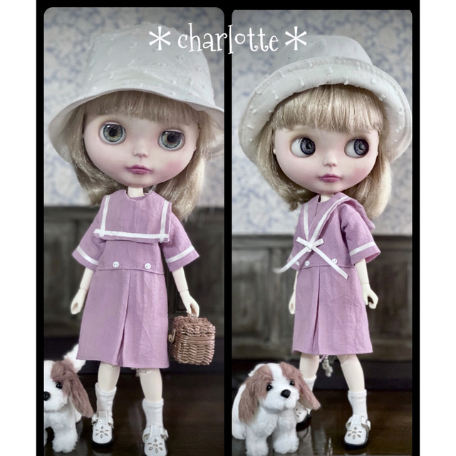 ブライスアウトフィット＊charlotte＊ ハンドメイドのぬいぐるみ/人形(その他)の商品写真