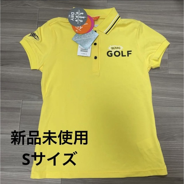 BEAMS(ビームス)のBEAMS GOLF ORANGE LABEL  ビート ロゴ 半袖ポロシャツ スポーツ/アウトドアのゴルフ(ウエア)の商品写真