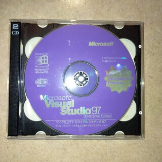 マイクロソフト(Microsoft)のVisual Studio 97 Enterprise Edition ※2枚組(コンピュータ/IT)