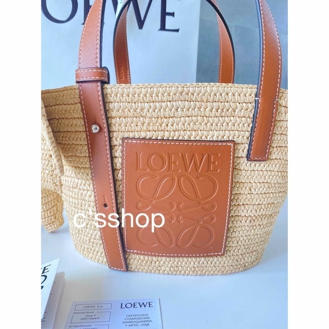 LOEWE(ロエベ)のロエベ　エレファントバスケットバッグ　籠バッグ レディースのバッグ(かごバッグ/ストローバッグ)の商品写真