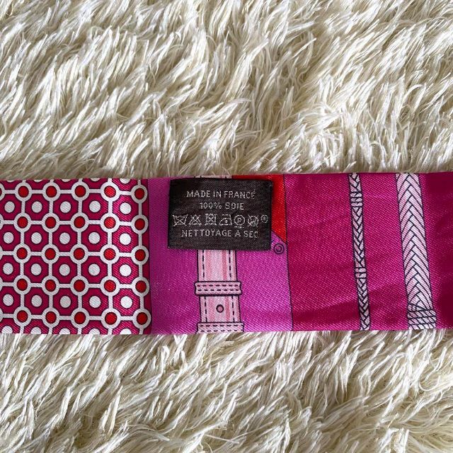 Hermes - 極美品✨ クリック クラシック リボン スカーフ シルク100