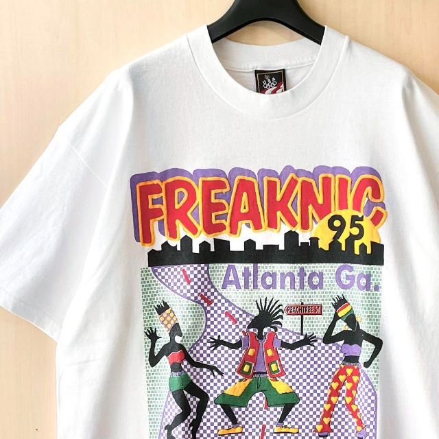 90sJCペニー　FREAKNIC95 ブラックカルチャー　パーティTシャツ