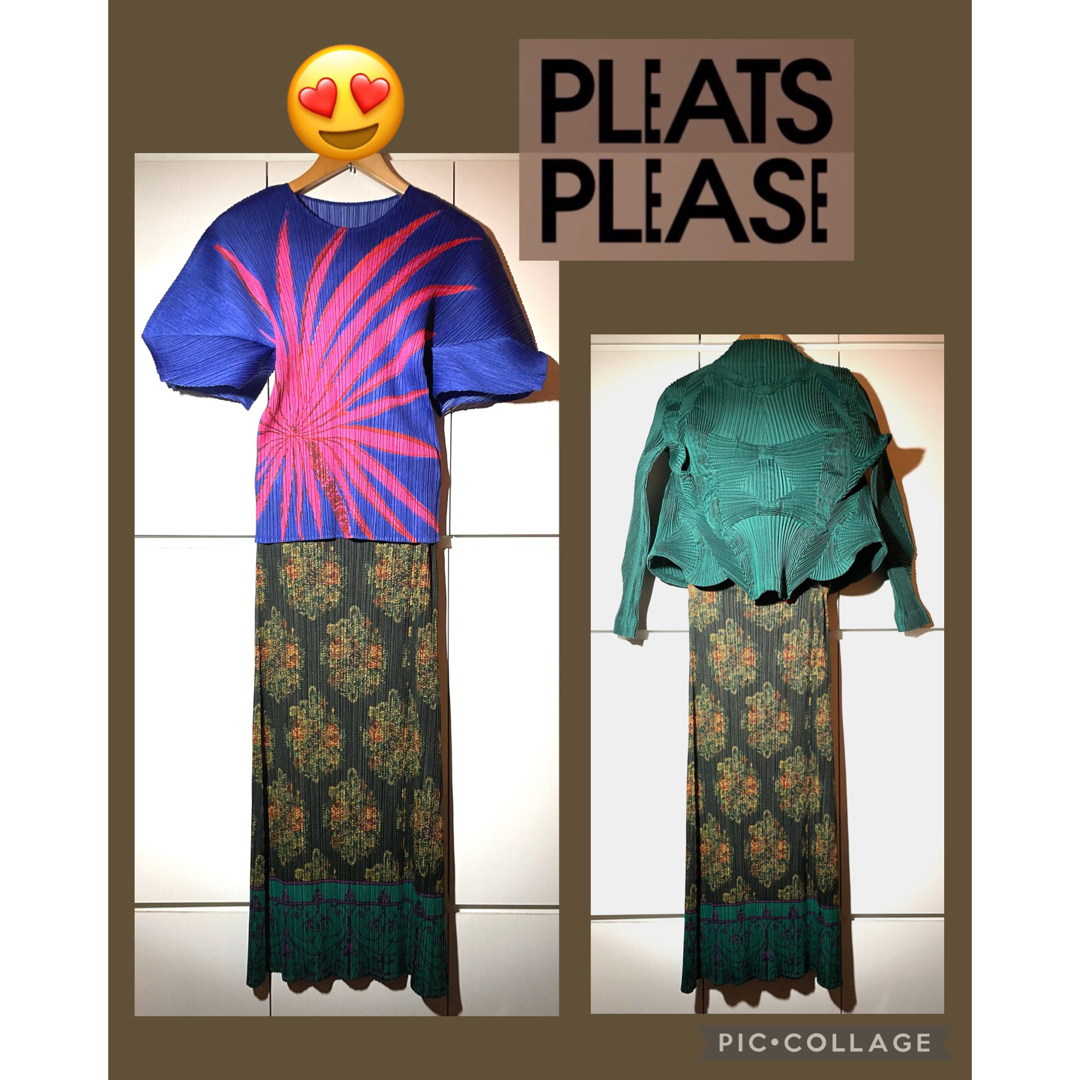 PLEATS PLEASE ロングスカート 3 プリーツプリーズ イッセイミヤケ