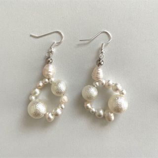 淡水パールピアス(ピアス)