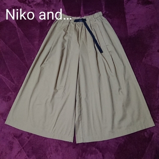 ニコアンド(niko and...)のniko and… アジャストタック ワイドパンツ(カジュアルパンツ)