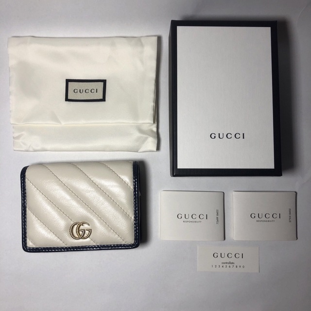 Gucci - GUCCI 極美品 グッチ GGマーモント キルティングレザー