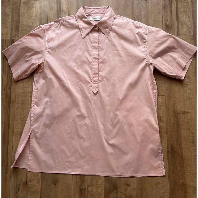machatt/マチャット ハーフスリーブオーバーシャツ（ピンク） | フリマアプリ ラクマ