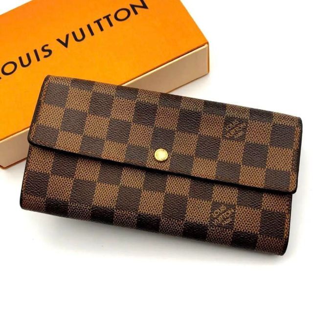 LOUIS VUITTON - 【超極美品】ルイヴィトン ダミエ ポルトフォイユ