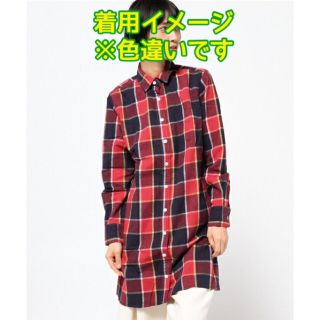 ディッキーズ(Dickies)の新品未使用 ディッキーズ チェックネルチュニックシャツ(シャツ/ブラウス(長袖/七分))