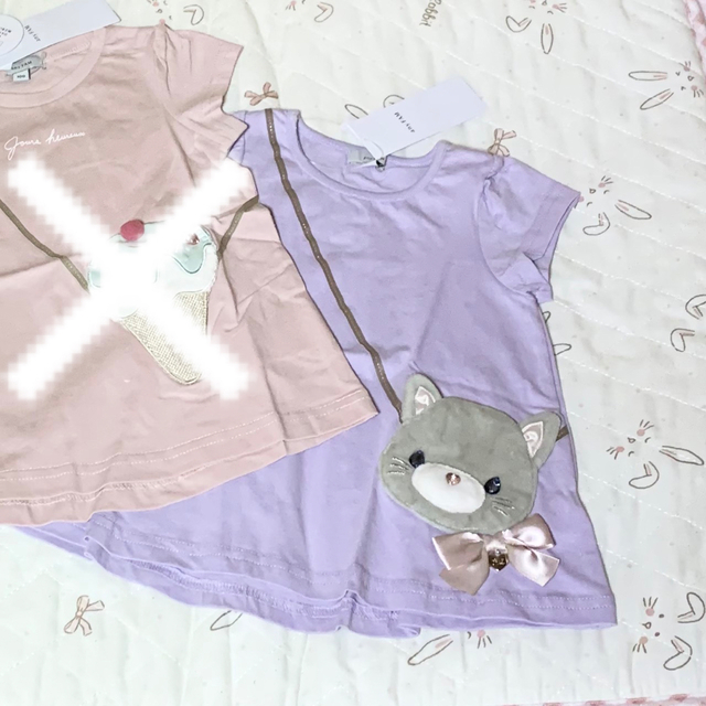 anyFAM(エニィファム)の半袖Tシャツ　90 キッズ/ベビー/マタニティのキッズ服女の子用(90cm~)(Tシャツ/カットソー)の商品写真