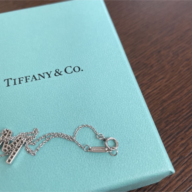 Tiffany & Co. - TIFFANY&Co イニシャルネックレスの通販 by m 