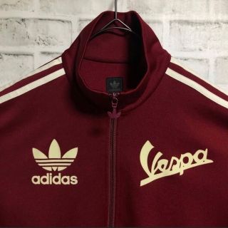 ★未使用新品★adidas×VESPA★コラボ★トラックジャケット★L★黒★