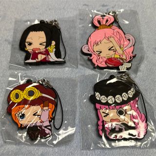 ワンピース(ONE PIECE)のワンピース ViVimus(びびむす)ラバーストラップコレクション 4点セット(ストラップ)