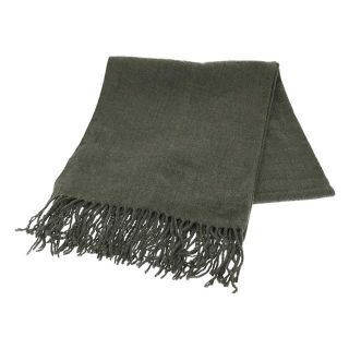 アクネストゥディオズ(Acne Studios)の【美品】  Acne Studios / アクネ ストゥディオズ | VIRGIN WOOL イタリア製 大判ストール マフラー | グレー | レディース(マフラー/ショール)