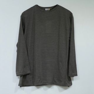 コモリ(COMOLI)のMAATEE&SONS WASHABLE SILK BOAT NECK(Tシャツ/カットソー(七分/長袖))