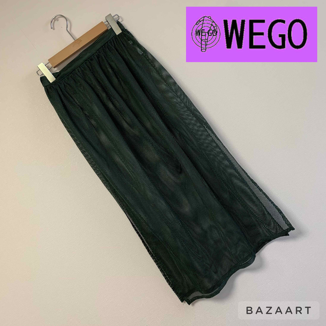 WEGO(ウィゴー)のWEGO♡メッシュロングスカート レディースのスカート(ロングスカート)の商品写真