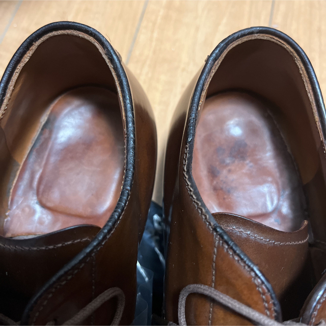 Alden(オールデン)のALDEN オールデン 125周年 54951 Vチップ 7D ダークブラウン メンズの靴/シューズ(ドレス/ビジネス)の商品写真