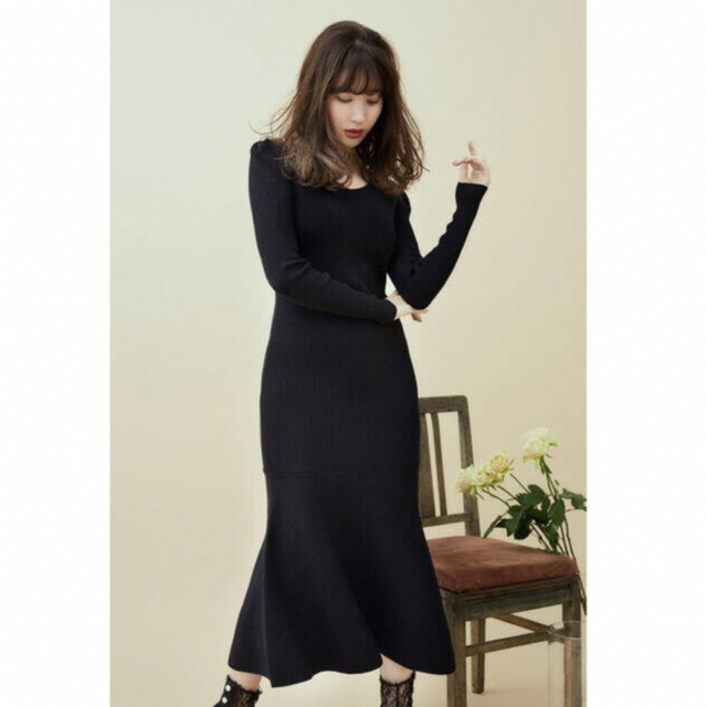 Herlipto Spring Ribbed Knit Dress