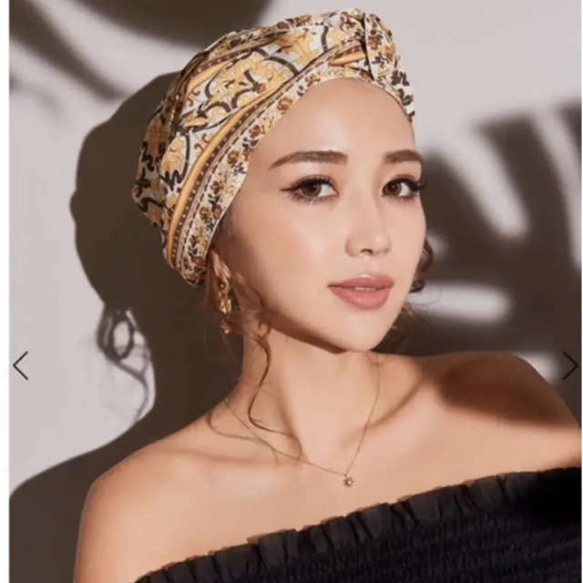 eimy istoire(エイミーイストワール)のeimy istoire タイルパターンターバン レディースのヘアアクセサリー(ヘアバンド)の商品写真