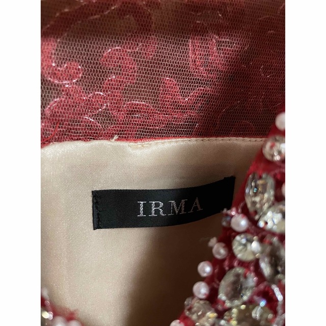 IRMA イルマ キャバドレス ナイトドレス ワンピース Vネック フラワー刺繍 5