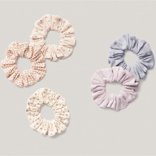 SOOR PLOOM(ソーアプルーム)のSOOR  PLOOM  Scrunchie，Sleet　新品 キッズ/ベビー/マタニティのこども用ファッション小物(その他)の商品写真