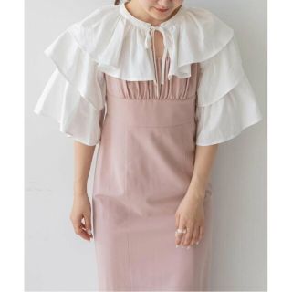 ランダ(RANDA)の【WHITE】2WAY フリルボレロブラウス(シャツ/ブラウス(長袖/七分))