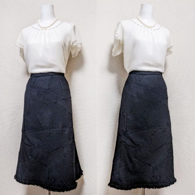 ダークブラウン 茶色 ⁑【美品】ユキトリイ セレモニースーツ パッチ