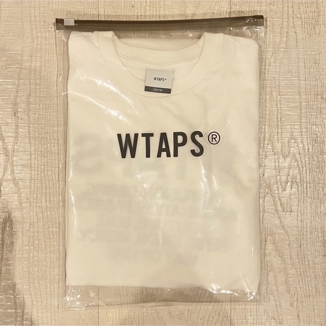 W)taps(ダブルタップス)のWTAPS INGREDIENTS LS COTTON WHT L メンズのトップス(Tシャツ/カットソー(七分/長袖))の商品写真
