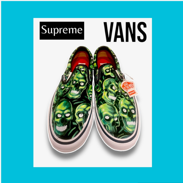 VANS - supreme vans spip-on skull pile シュプリームの通販 by