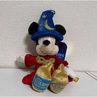 ディズニー(Disney)の★美品★ディズニー★D23EXPO★ミッキー★ぬいぐるみ★キーホルダー(ぬいぐるみ)