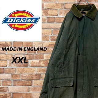 ディッキーズ(Dickies)のディッキーズ　イングランド製　オイルドジャケット　カーキ　襟コーデュロイ　XXL(ブルゾン)