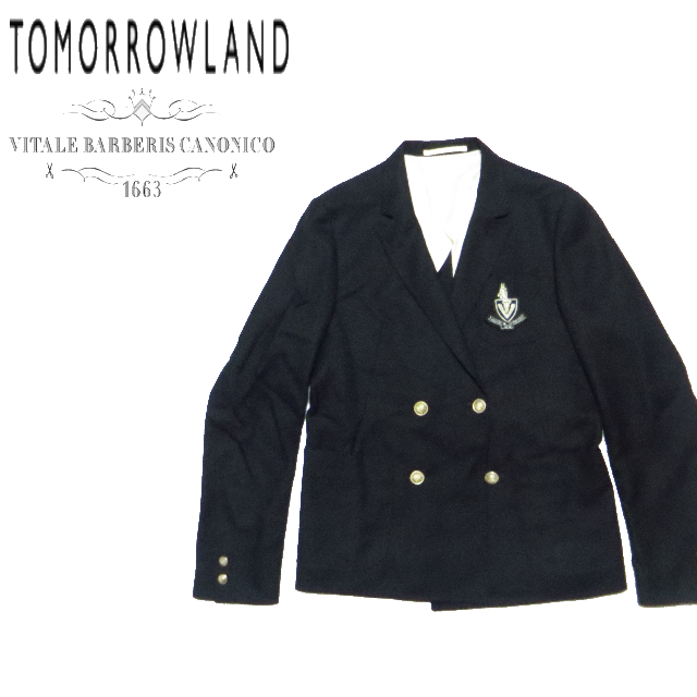 TOMORROWLAND(トゥモローランド)の美品 トゥモローランド KANONIKO テーラードジャケット M メンズのジャケット/アウター(テーラードジャケット)の商品写真