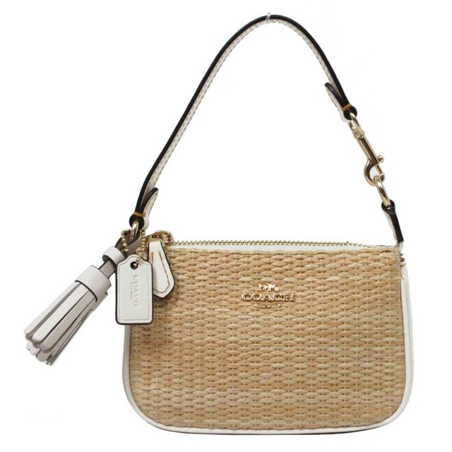 COACH ポーチ CH215 IMCAH(チョークマルチ) レディース