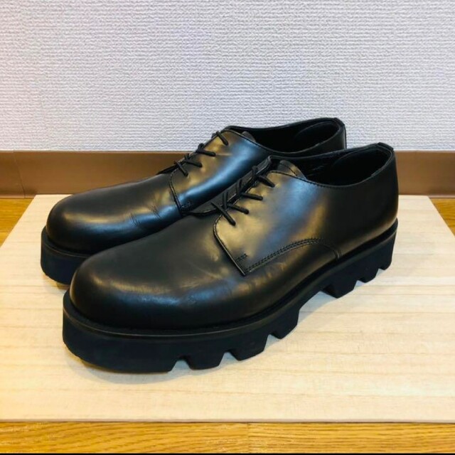 PADRONE パドローネ PLAIN TOE with Chunky Sole