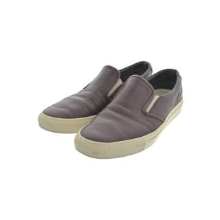 コモンプロジェクト(COMMON PROJECTS)のCOMMON PROJECTS スニーカー EU40(25cm位) エンジ系 【古着】【中古】(スニーカー)