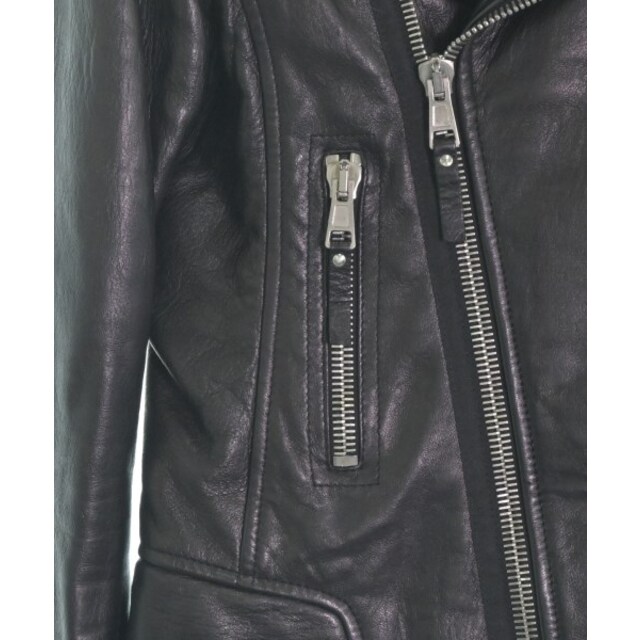 Balenciaga(バレンシアガ)のBALENCIAGA バレンシアガ ライダース 42(XS位) 黒 【古着】【中古】 メンズのジャケット/アウター(ライダースジャケット)の商品写真