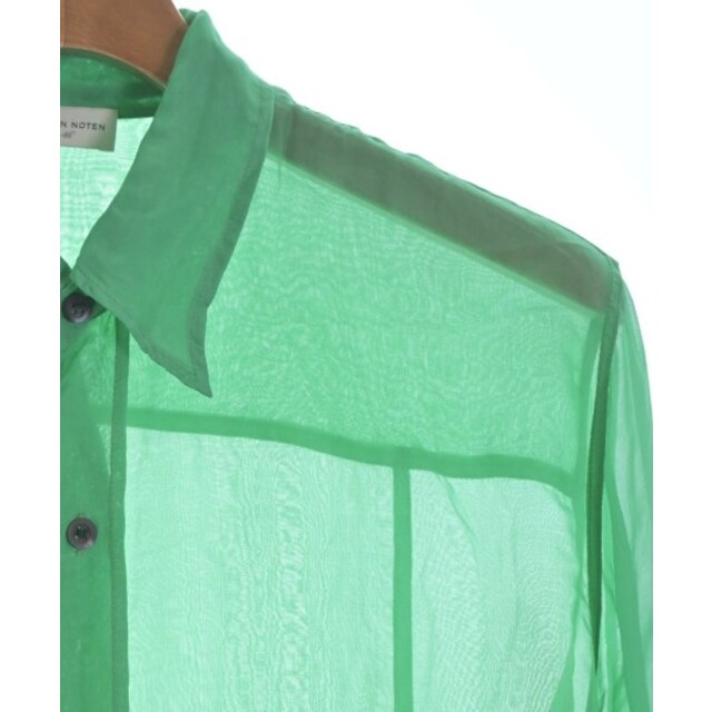 DRIES VAN NOTEN カジュアルシャツ 46(M位) 緑