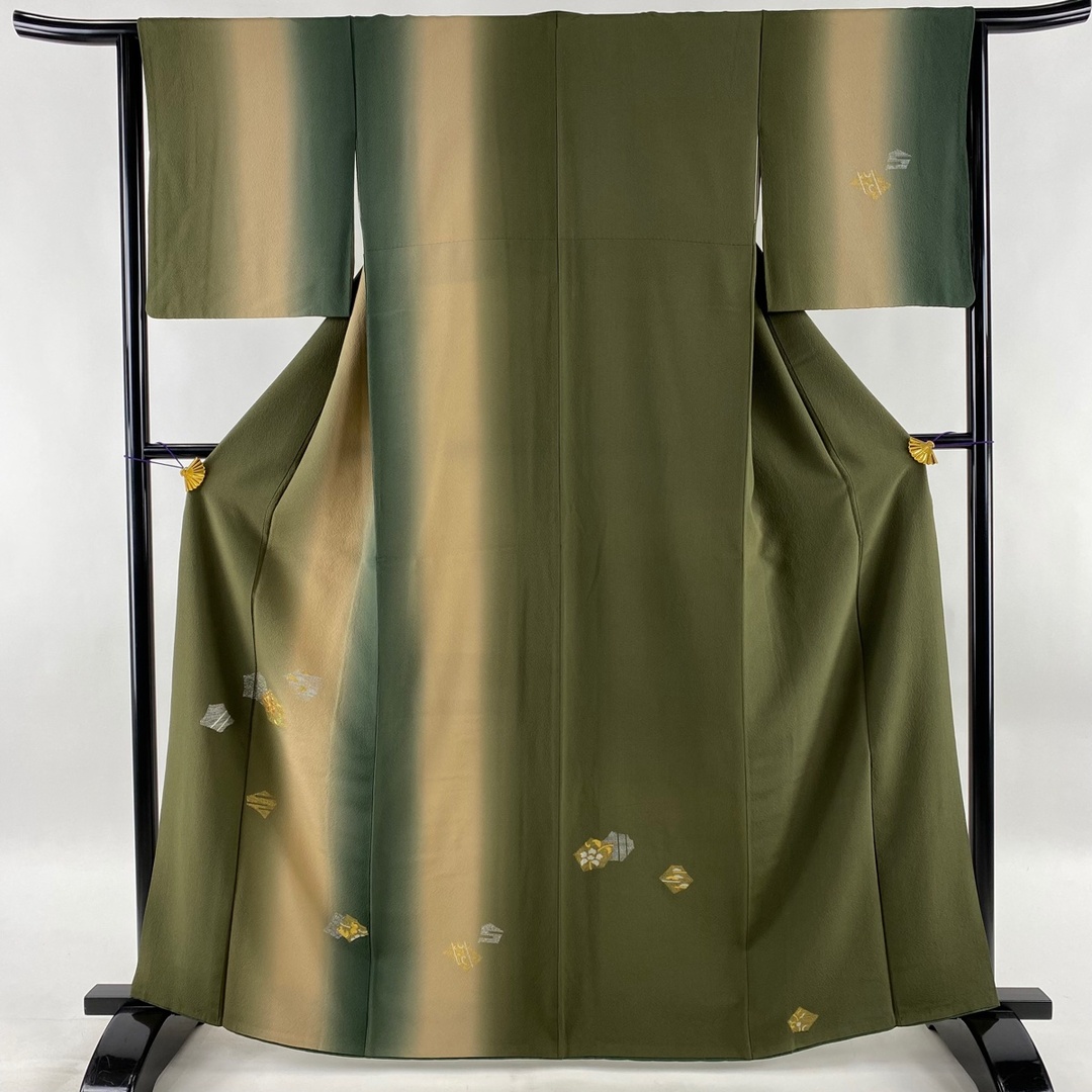 付下げ 身丈163.5cm 裄丈64cm 正絹 美品 秀品 - 着物 付下げ 身丈152.5cm 裄丈62.5cm 正絹 秀品