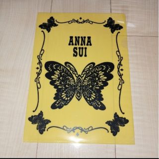 アナスイ(ANNA SUI)のアナスイ　クリアファイル(ファイル/バインダー)