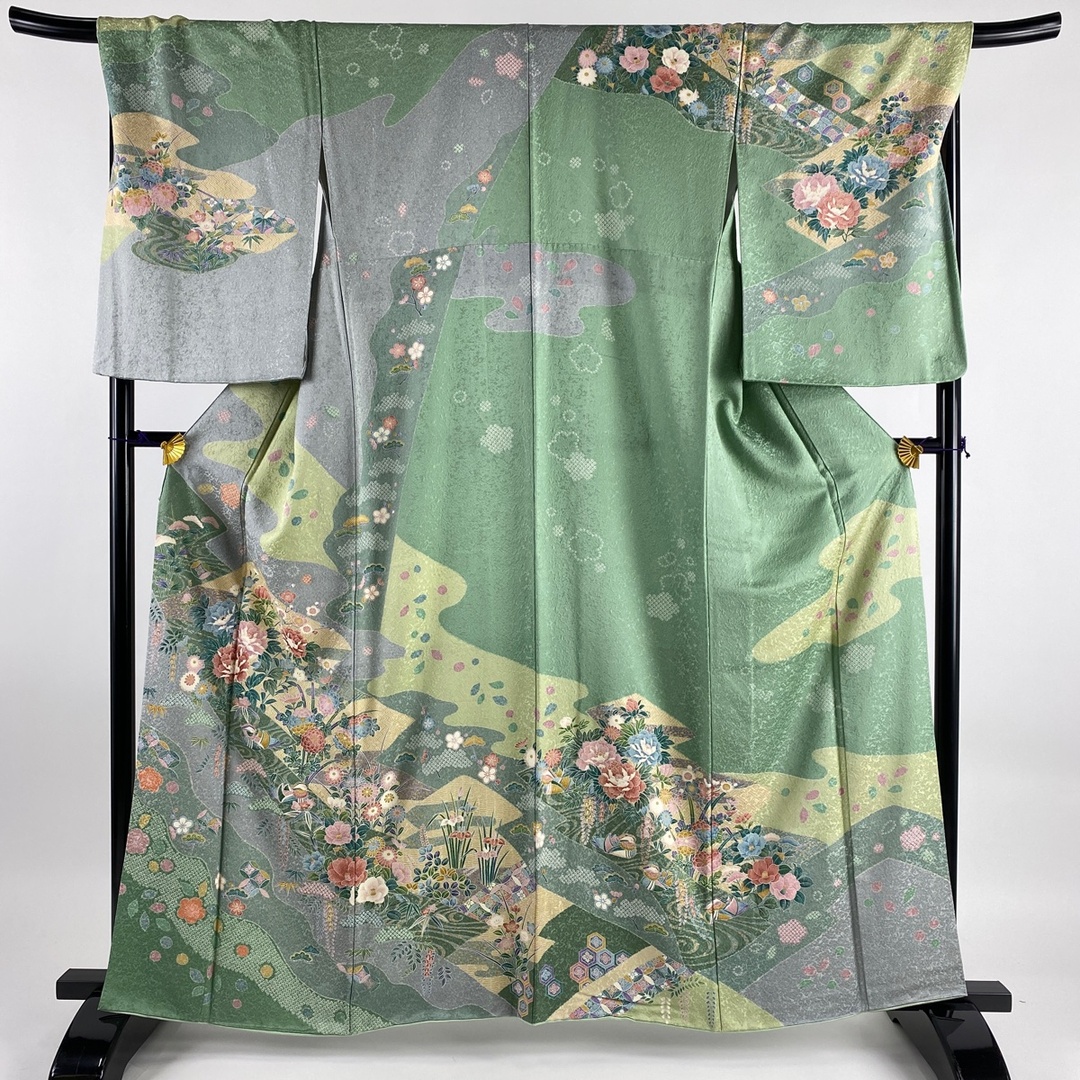 訪問着 美品 名品 身丈161cm 裄丈69cm 正絹 | cunipic.com